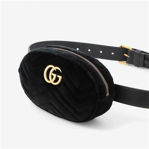 gucci velvet belt bag sale|genuine Gucci belt bag.